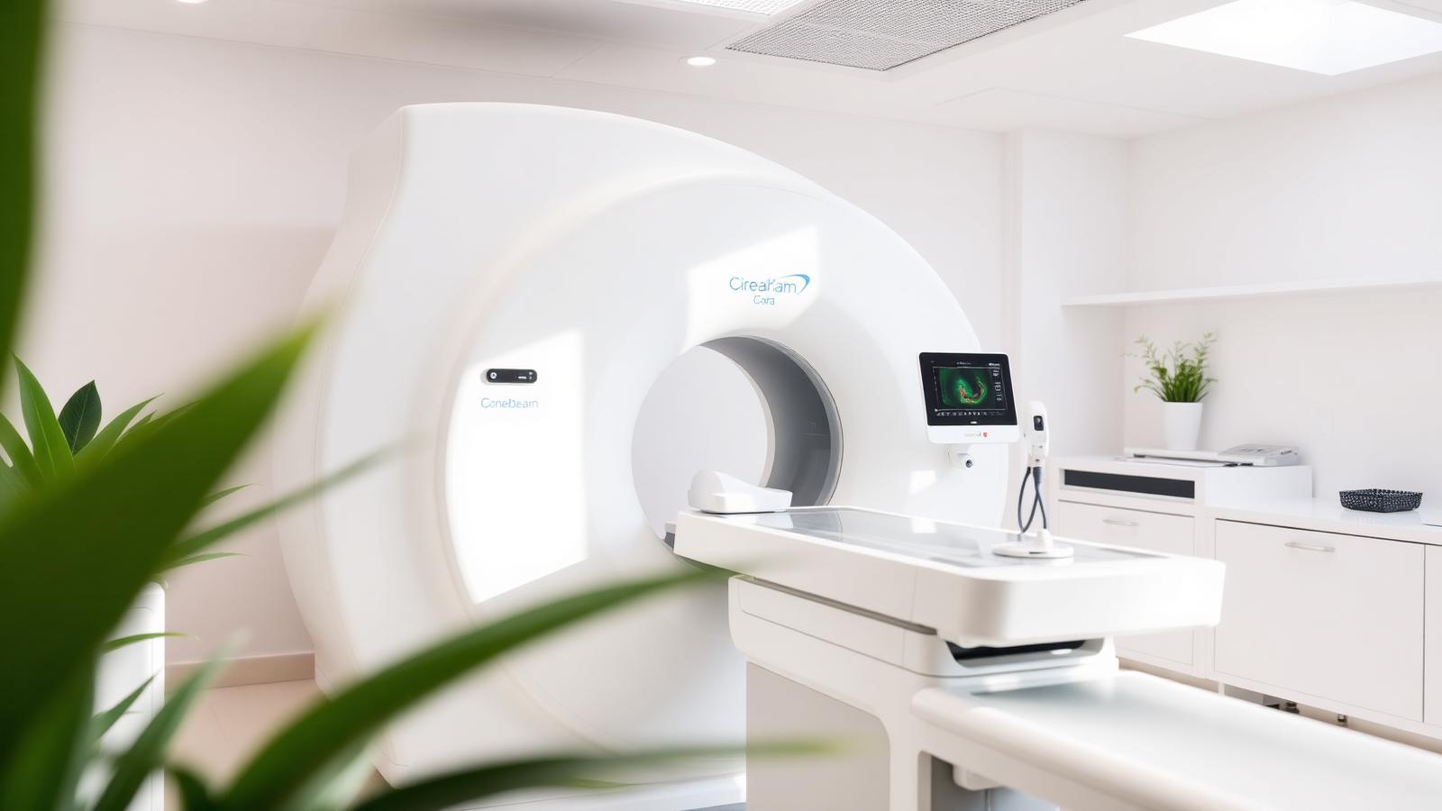 Modern cone beam CT scanner in our central London clinic